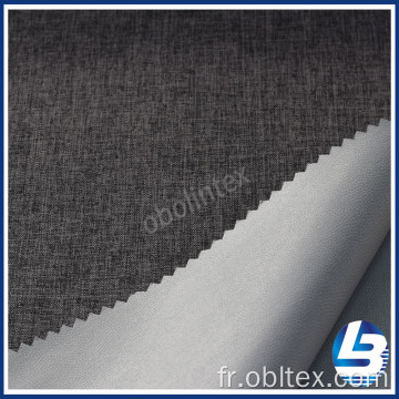 Fil cationique Obl20-601 Tissu à deux tons de polyester
